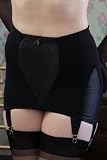 What Katie Did L3005 Glamour Shape Wear Black Girdle