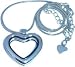 Clearly Charming Heart Locket Necklace