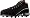 Baseball - Verdero Men's Mid Molded Black/Silver Baseball Cleats