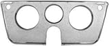 IMAGE OF 1969-72 Chevy Truck Dash Bezel, 3 Hole, Chrome