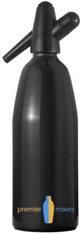 Premier Mixers Aluminum Soda Siphon (1L) (Black Onyx)