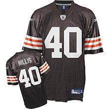 Reebok Cleveland Browns Peyton Hillis Replica Alternate Jersey Large