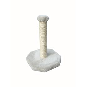 Molly and Friends Large Handmade Sisal Cat Scratching Post, Model Scr, Beige