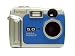 VuPoint DC-M506ATB-VP - Digital camera - 5.0 Mpix / 8 Mpix (interpolated) - supported memory: MMC, SD - blue