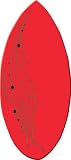 44 Fiberglass Skim Lizard Series Skim Board - Red