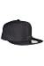 Plain Retro Flat Peak Fitted Snapback Baseball Cap - MORE COLOURS & STYLES