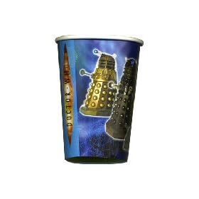 PACK OF 8 DR WHO PAPER CUPS