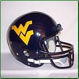 Sporting Goods : 1980-Current West Virginia Mountaineers Authentic Replica Throwback NCAA Football Helmet