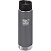 Klean Kanteen Wild Grape Wide Insulated Water Bottle with Cafe Cap 2.0