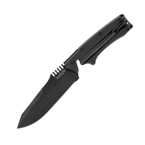 Kershaw Whiplash, Black FRN Handle, Black Blade, Plain