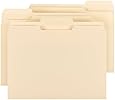 Smead Manila File Folder, 1/3-Cut Tab, Letter Size, Manila, 100 per Box (10381)