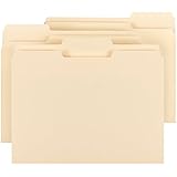 Smead Manila File Folder, 1/3-Cut Tab, Letter Size, Manila, 100 per Box (10381)