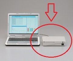 【クリックで詳細表示】パソコン用温度測定器 E830 ： 産業・研究開発用品