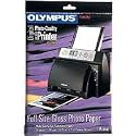 Olympus A4 Standard Gloss Photo Paper for P-400 (25-Sheets)