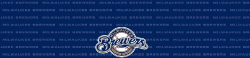 Milwaukee Brewers Team Auto Visor Decal