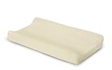 Kids Line Luxury Contour Changing Pad Cover, Yellow Image
