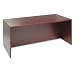 Alera VA217236MY - Valencia Series Straight Front Desk Shell, 71w x 35-1/2d x 29-1/2h, Mahogany
