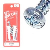 Click here to buy E-Z Ancor Self Drilling Drywall Anchor, #6 by Midwest Fastener.