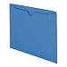 Smead File Jackets, Reinforced Double-Ply Tab, Letter Size, Blue, 100 per Box (75502)