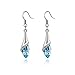 Platinum-plated Fashion Jewelry Set with Imported Crystal Element
