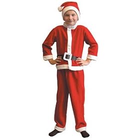 Value Costume: Child Santa Suit (Small 4-6yrs)
