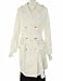 Bloomingdale's Cotton Stretch Trench Coat White 14