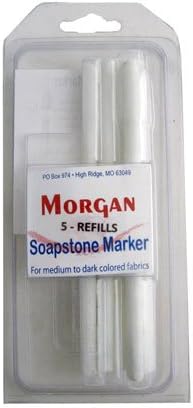 Morgan Soapstone Marking Pen Refill Pack of 5