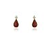 Kabana Yellow-gold 14k Spiny Oyster Diamond Earrings