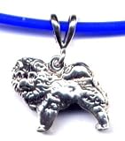 18' Blue Chow Necklace Sterling Silver Jewelry