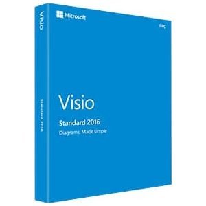Visio Standard 2016 Win Medialess