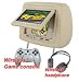 7inch Headrest Car DVD Game Player with Wireless Game Console and Ir Wireless Transmission
