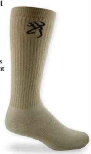 Browning Silver Boot Socks