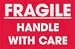 Adazon Inc. PL024 Fragile, Handle with Care Packing Label for common carrier shipment...