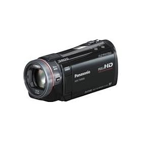 Panasonic HDC-TM900K 3D Camcorder with 32GB Internal Flash Memory (Black) by Panasonic