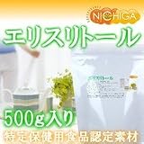 【メール便送料無料】国産エリスリトール (erythritol) 500g　特定健康用食品認定素材　糖質ゼロ 天然カロリーゼロの甘味料『健康志向の食品素材（砂糖代替甘味料） 』 画像