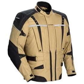 Tourmaster TRANSITION 2 MOTORCYCLE JACKET WOMENS TAN SIZE:MED