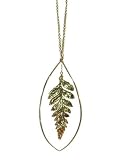 Nugaard Designs Leaf in Loop Necklace