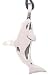 Unique Killer Whale Pewter Pendant Necklace