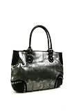 Just Cavalli by Roberto Cavalli Medium Silver Handbag