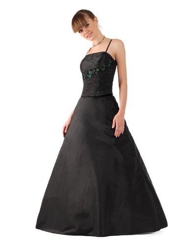 Envie – 1001 TANJA Abendkleid 2-teilig in Schwarz Gr.36-44