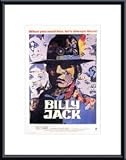 Billy Jack by unknown 17.00X11.00 Framed with Black Metal Frame