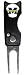 Michigan Wolverines Spring Action Divot Tool