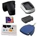Advanced Accessory Kit for Canon EOS-5D / 20D / 30D / 50D and 40D Digital SLR Cameras