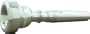 Bach Standard Series Trumpet Mouthpiece in Silver 3D