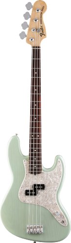 Fender Mark Hoppus Jazz Bass®, Surf Green Transparent, Rosewood Fretboard 31f%2BzRtA4xL Fender Mark Hoppus Jazz Bass®, Surf Green Transparent, Rosewood Fretboard
