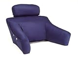 Bedlounge Hypoallergenic (Regular Size, 100% Cotton Navy Blue Cover):The Ultimate Back Wedge, Bed Rest, Back Support, Comfort Reading Pillow 31f%2Bzpp6aiL. SL160 Bedlounge Hypoallergenic (Regular Size, 100% Cotton Navy Blue Cover):The Ultimate Back Wedge, Bed Rest, Back Support, Comfort Reading Pillow