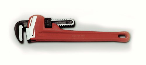 Superior Tools 2814.00 2-Inch Jaw Capacity 14-Inch Straight Pipe Wrench