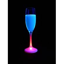 Fortune ProductsLG-6004 Lighted Champagne Real Glass, 2" Diameter x 10.3" Height, 10oz Capacity (Pack of 4)