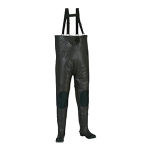 Pro Line® Men's Stream Rubber Chest Waders Cleated
