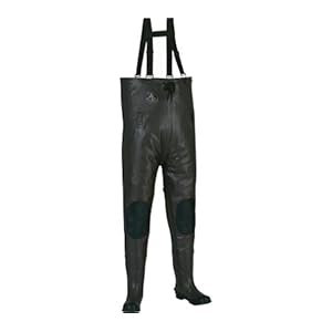 Pro LineÂ® Men's Stream Rubber Chest Waders Cleated